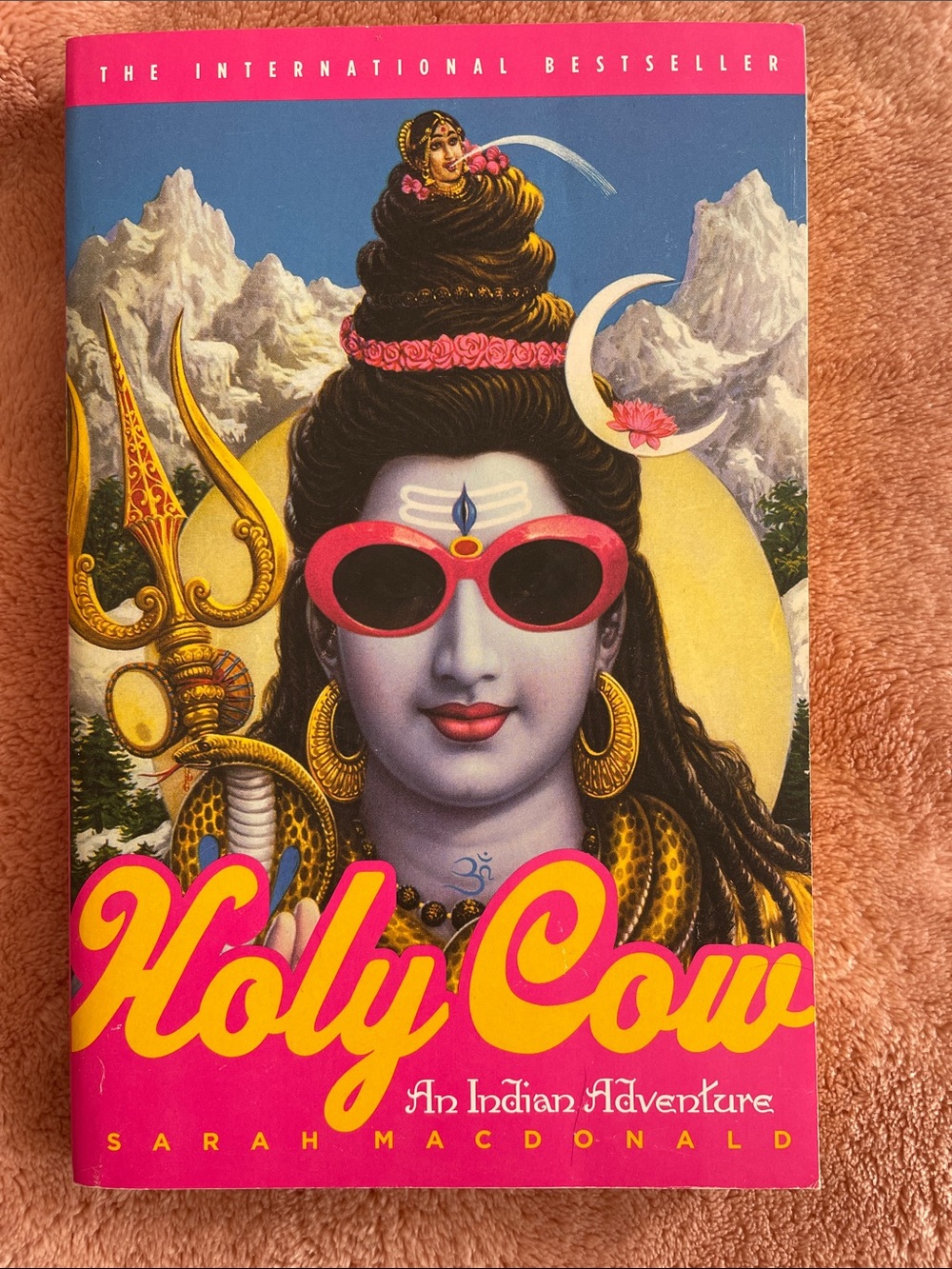 Holy Cow by Sarah Macdonald - Bright Illustrated Cover